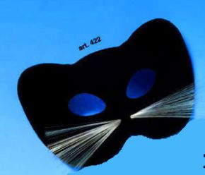 kaķis melns brilles sejas